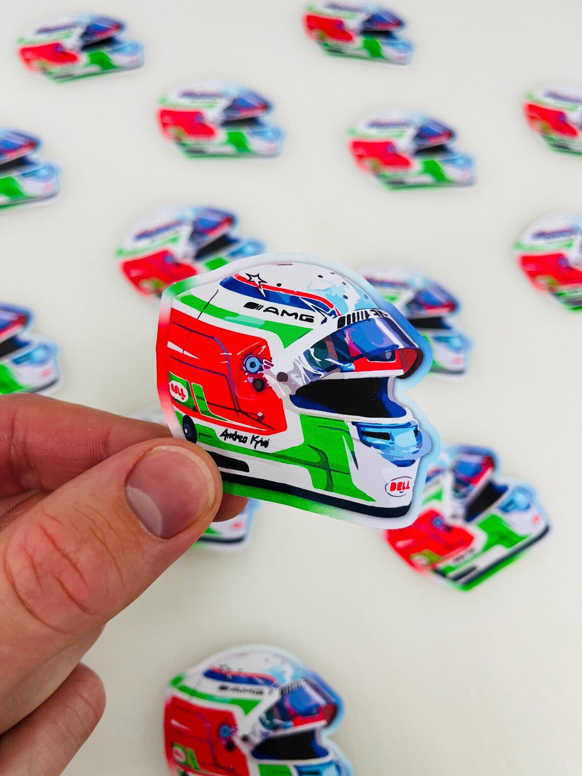 Kimi Antonelli 2024 Helmet, F2 Formula One Sticker, Cute Stickers for ...