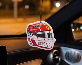 2025 F1 Helmets Car Air Freshener, F1 Accessories-Hamilton, Leclerc, Sainz, Albon Mini Helmet, Gift Ideas, Race Fan, Christmas, gift