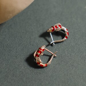 Koi Fish Earrings, Aesthetic Earrings, Gift for Prosperity