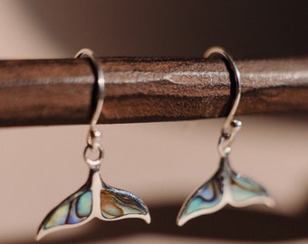 Abalone Earrings, Silver 925 Earrings, Unique Gift