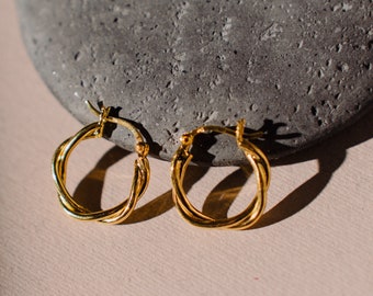 Hoop Earrings, Silver 925 Earrings, Minimalist Earrings