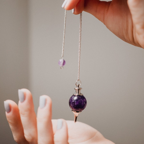 Crystal Pendulum Etsy