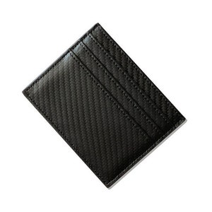 TSV Carbon Fiber Minimalist Wallet for Men & Women, RFID Blocking