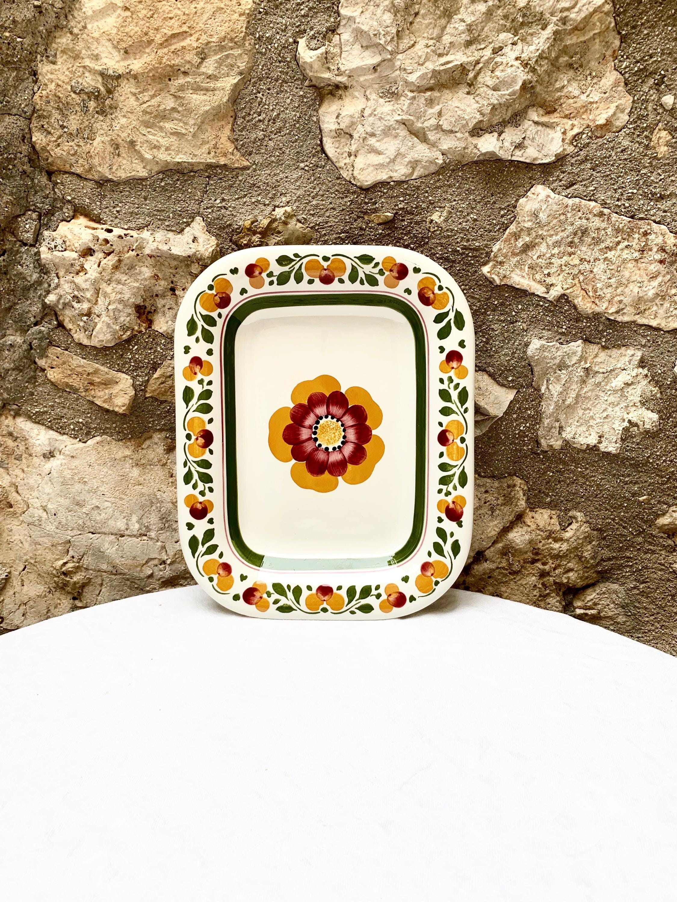 RICHARD GINORI MONDOVI' Vintage Tray Paola Line 50s Ceramic Made