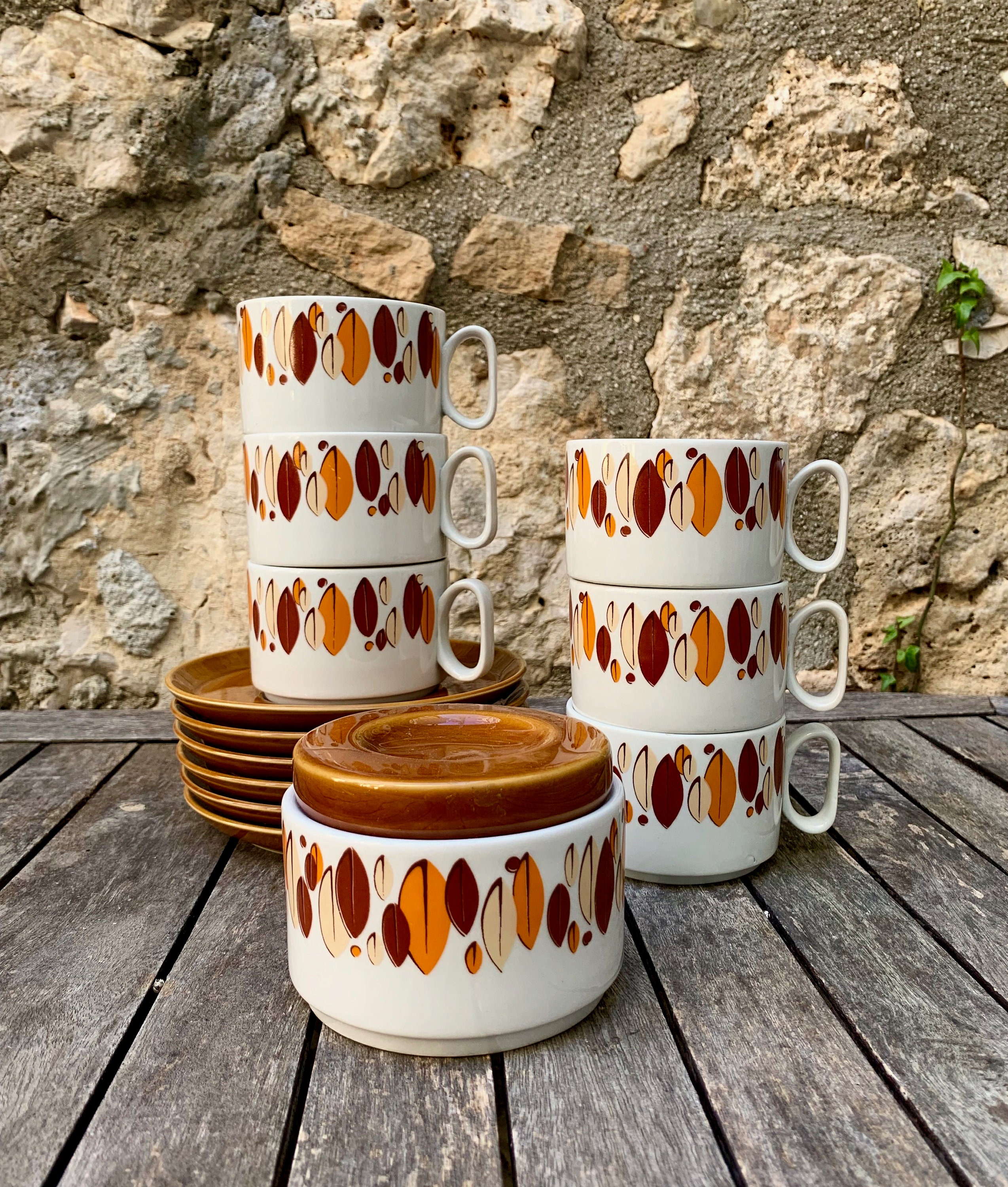 Tasses à Café Candy Twist – Lot De 2 – 130 Ml – Grès Multicolore – Sans Soucoupe