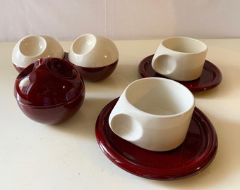 SELE ARTE NOVE very rare tea set from the 60s made in Italy