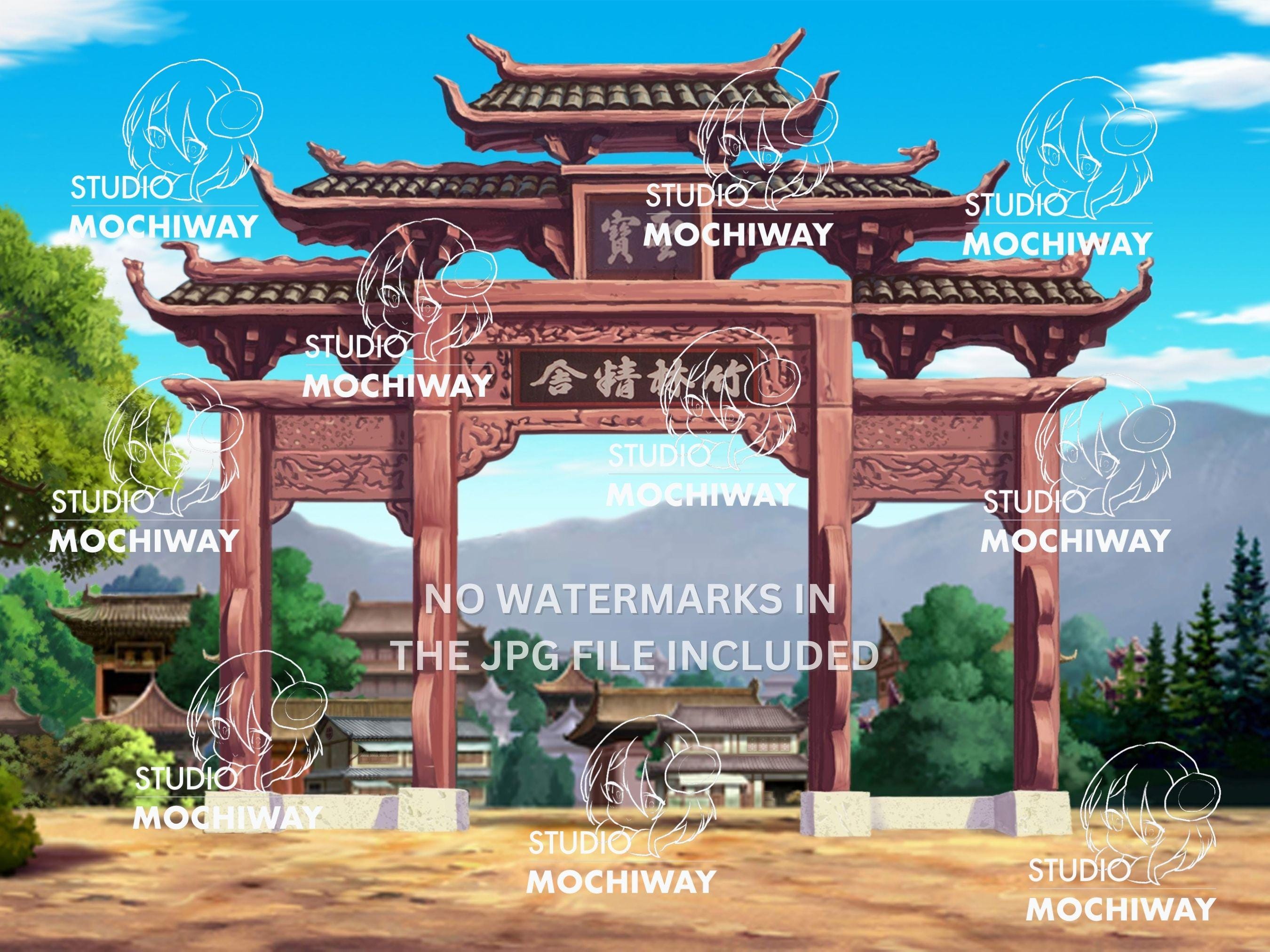 Ancient Signboard- Procreate File With Layers, Chinese History Building ...