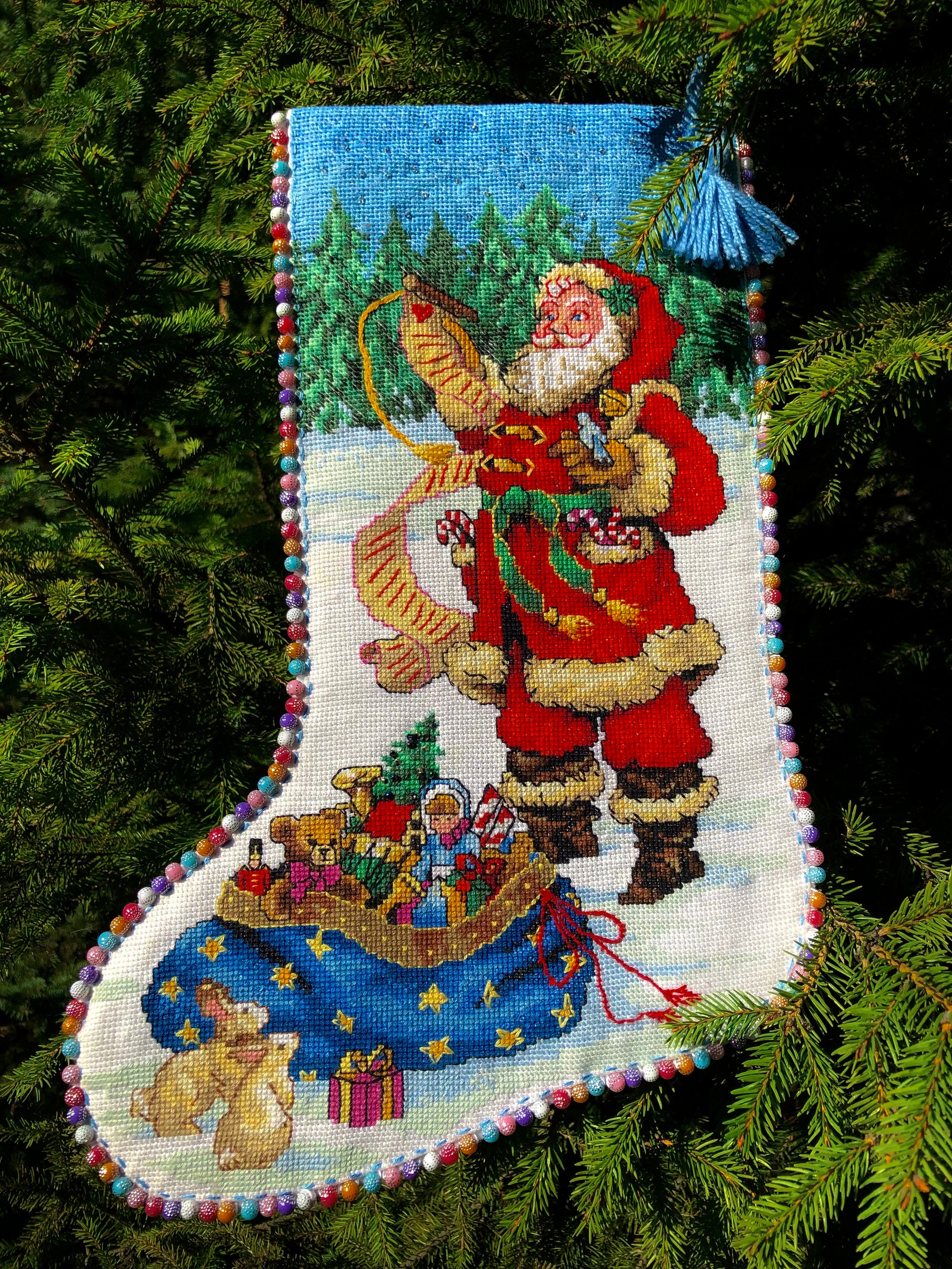 Christmas Stocking Cross Stitch Kit, PM1240 -  Denmark