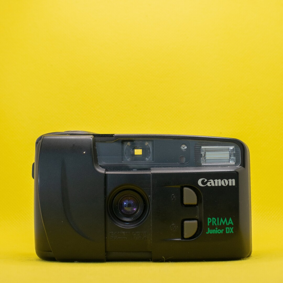 Canon Prima Junior Dx 35mm Compact Film Camera Etsy