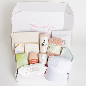 Ultimate Bride Box with 10 full-size premium products. Perfect gift for bride-to-be