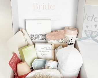 Bride Gift Box with 10 products, Engagement Gift Box, Bride Gift, Engagement Gift, Bride To Be Gift, Gift From Bridesmaids, Bride Box, Bride