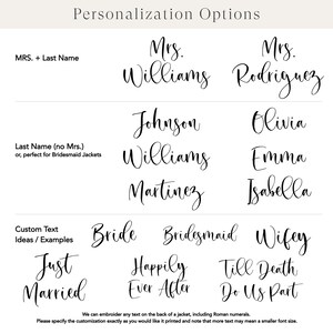 Personalization Options
