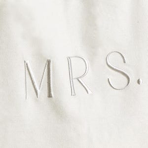 Custom MRS Tote Bag, embroidered tote