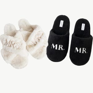 MRS Slippers and MR slippers, gift for couple