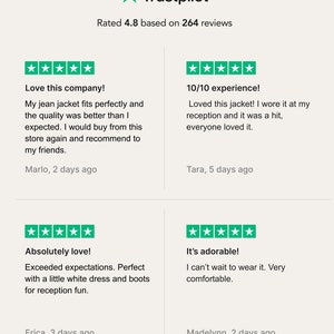 Customer Reviews from Trustpilot