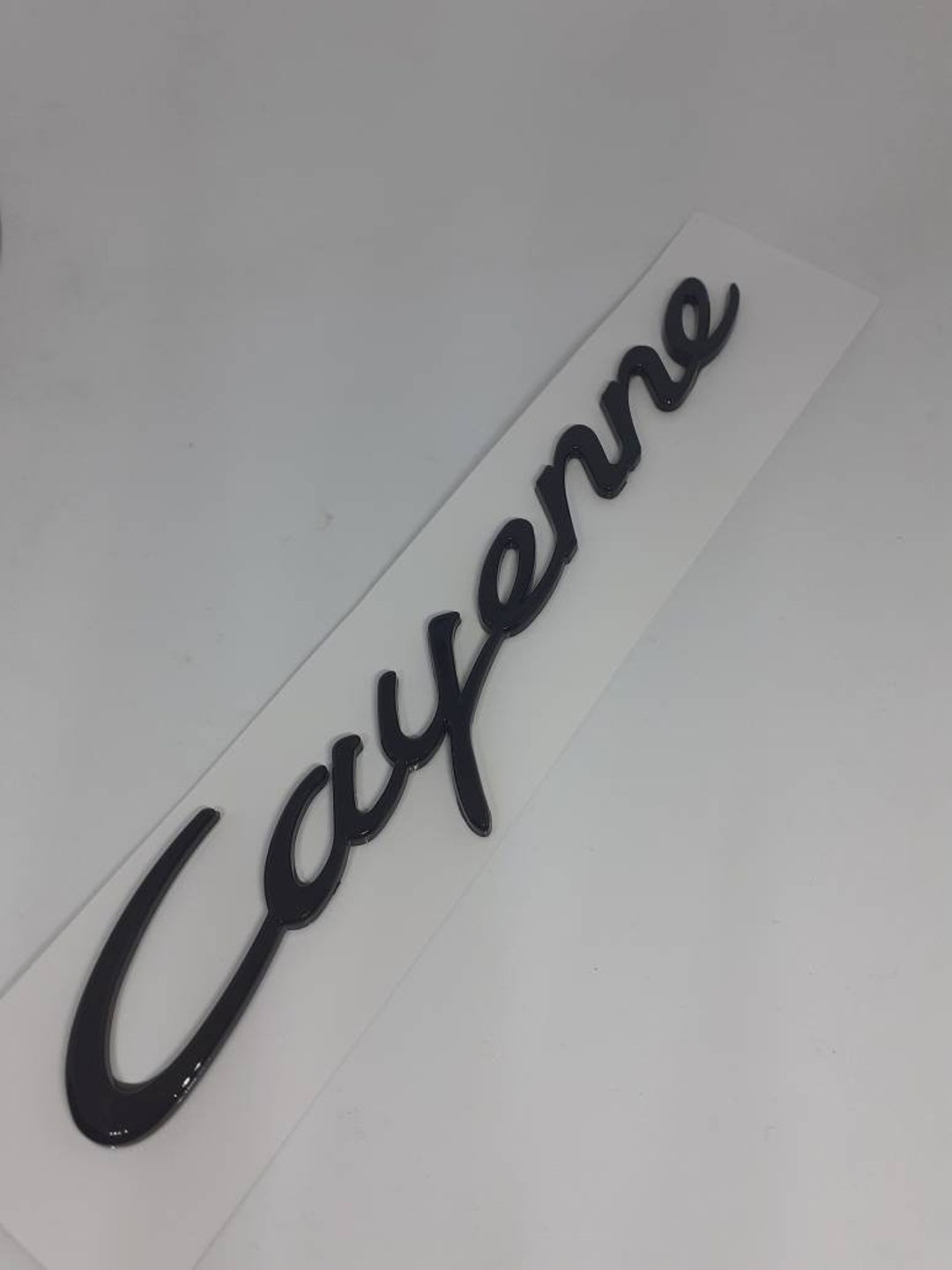 Porsche Cayenne Black Lettering Badge Emblem Logo High Quality - Etsy UK