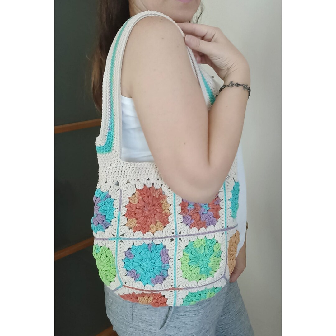LIANXUE Gestricktes Stirnband Damen – Gehäkelt, Blumenmuster, Stretch, Ethnischer Stil, Einheitsgröße 55–65 Cm