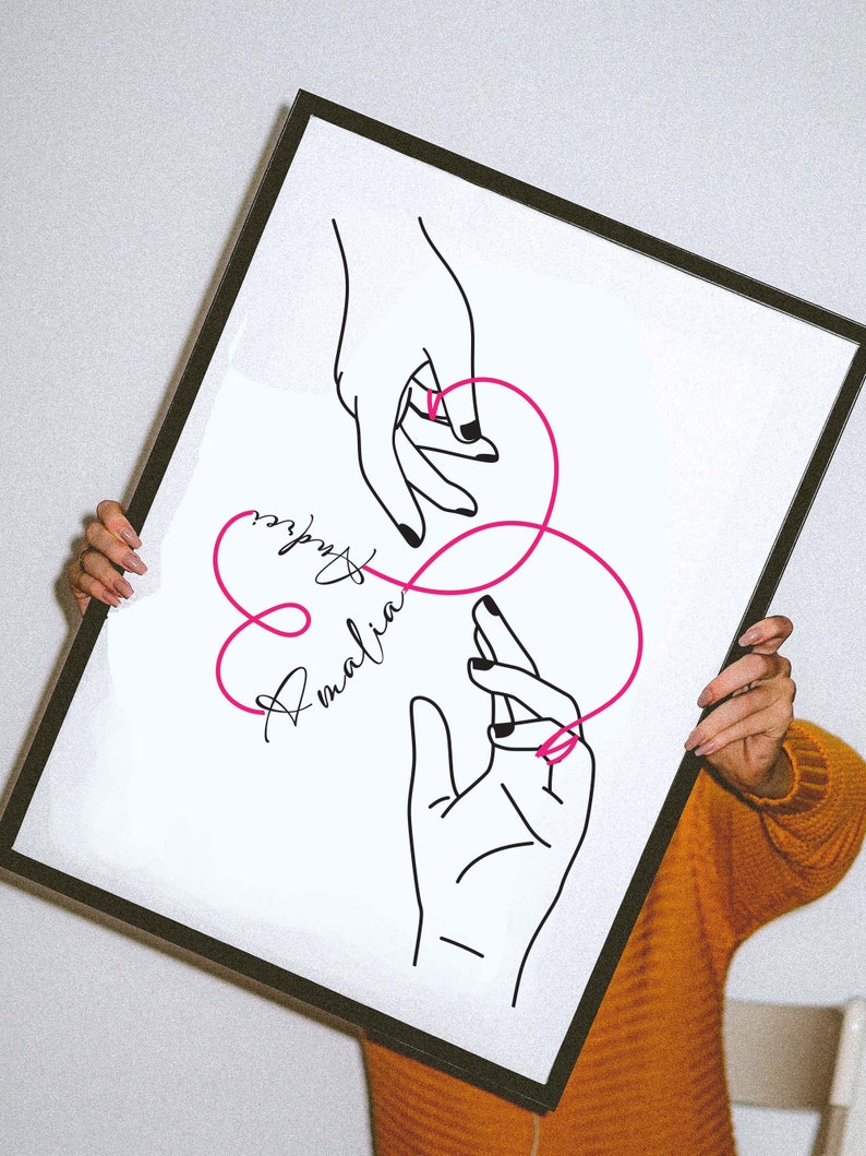 LOVE Sign Hands Design Svg, Customize With Your Own Text, Valentine SVG