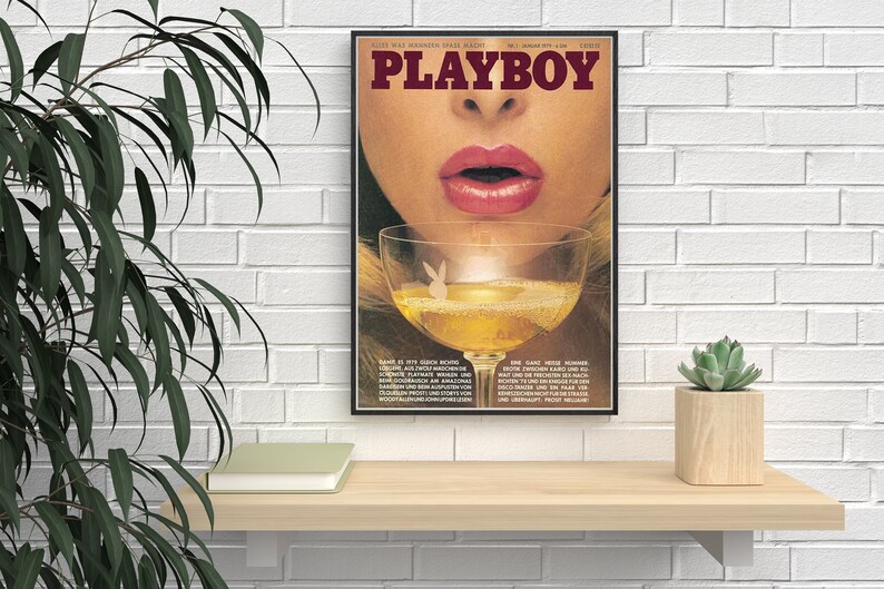 Retro Playboy Magazine Prints Playboy Limited Poster - Etsy Canada