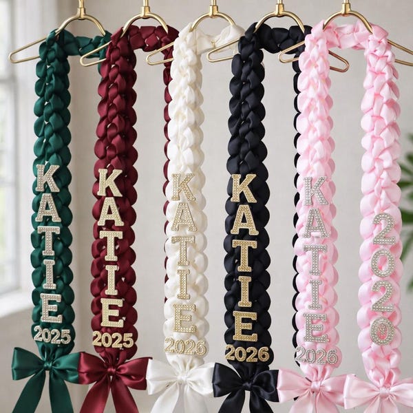 Grad Ribbon Flowers - Etsy