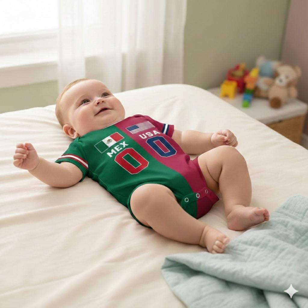 Discover Custom 2026 World Soccer Two Soccer Team Baby Bodysuit, House Divided Soccer Toddler & Youth Shirt, House Divided Kid's Shirt, Split Team