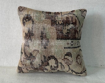 Turkish Kilim pillow,20x20 inch,50x50cm kilim pillow cover,home decor,decorative throw pillow,turkish kilim pillow,home decor,pillow No:7078