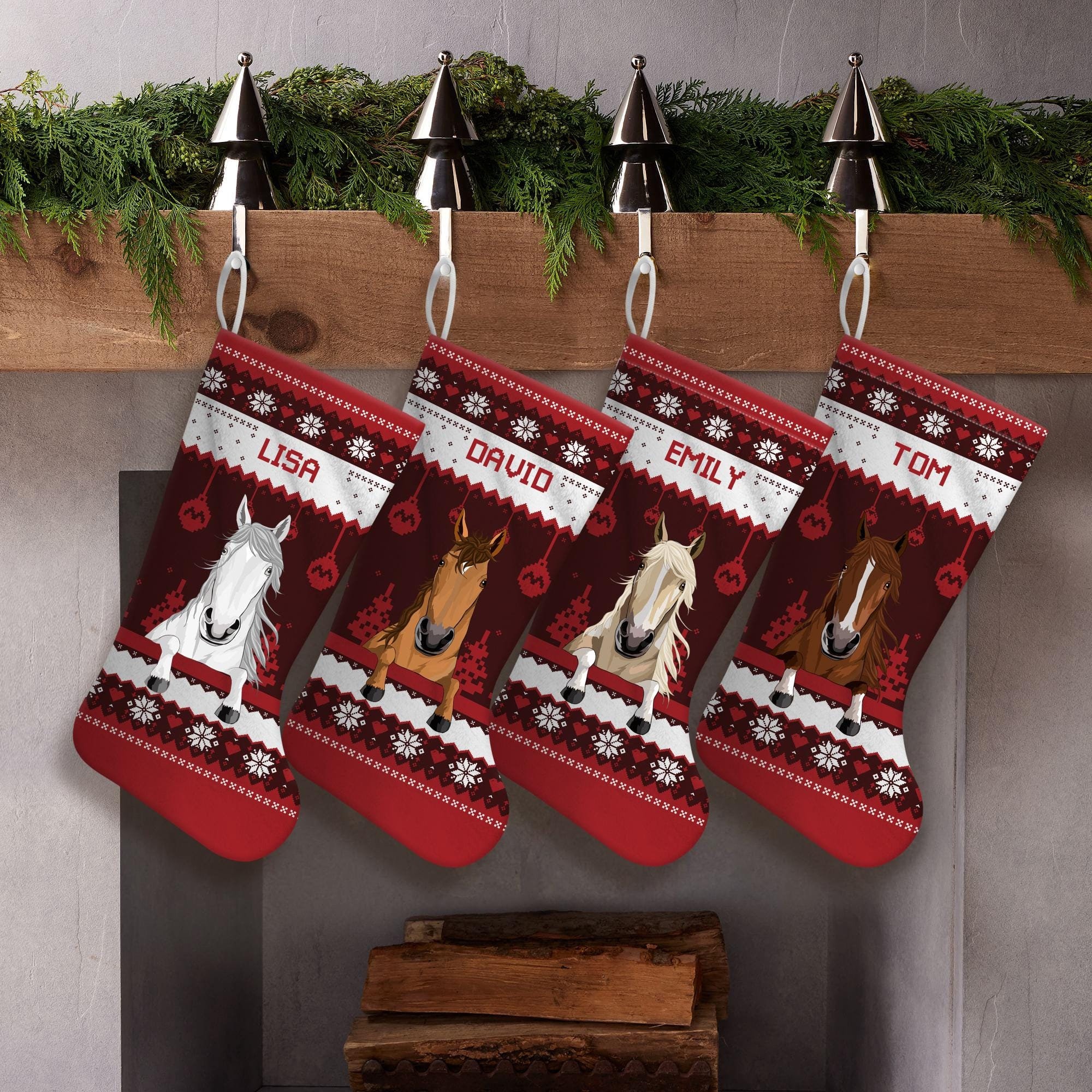 Horse Christmas Stocking