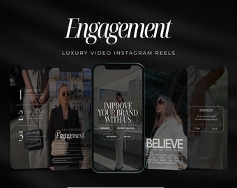 Engagement instagram video reels | Marketing instagram reels templates | Coach instagram reels | Social media marketing reels templates