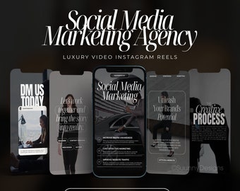 Social Media Marketing Agency Video Reels | Social Media Coach Template | Social Media Manager Social Media Posts | Digital Marketing Reels