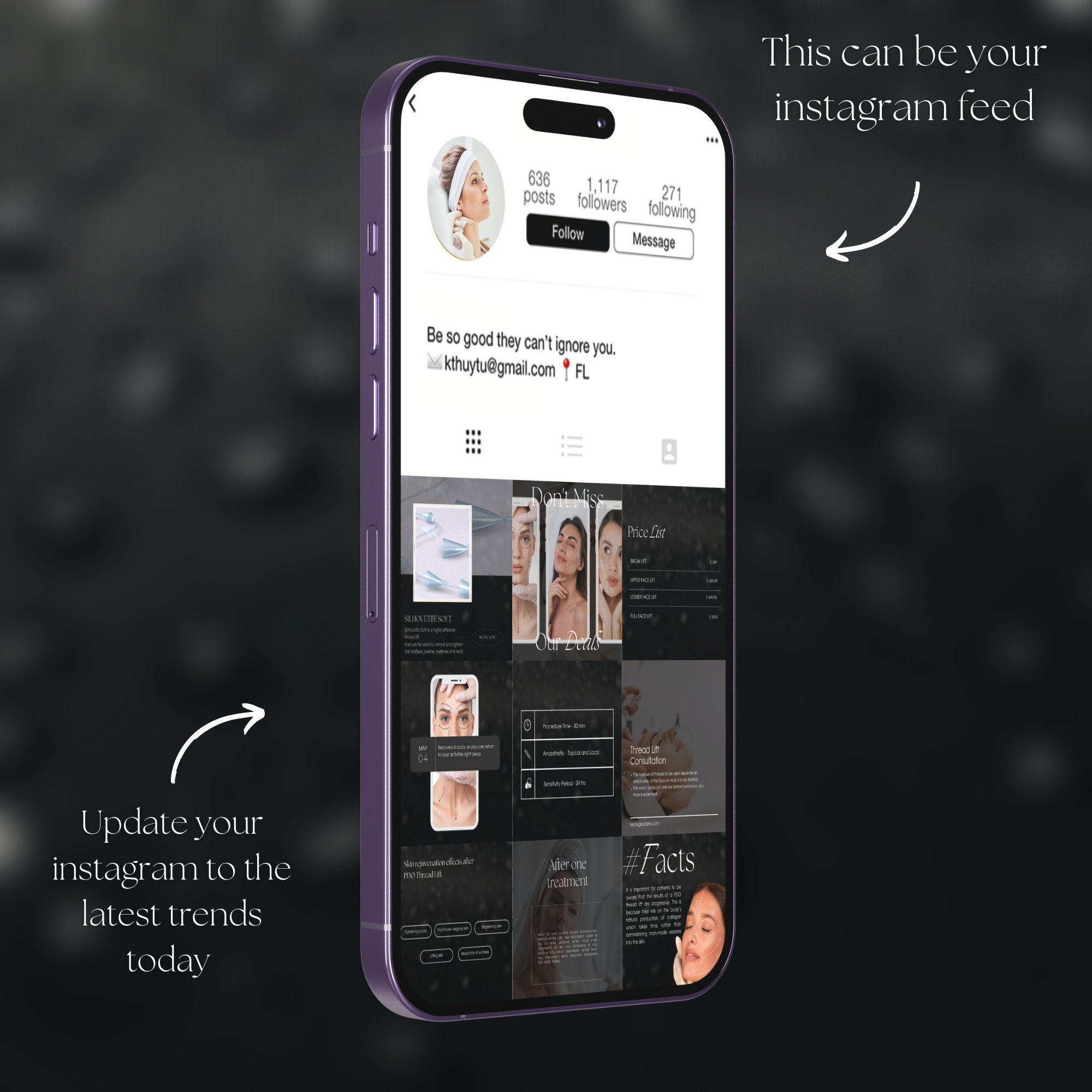 90 PDO Threads Instagram Templates Nurse Injector Instagram - Etsy