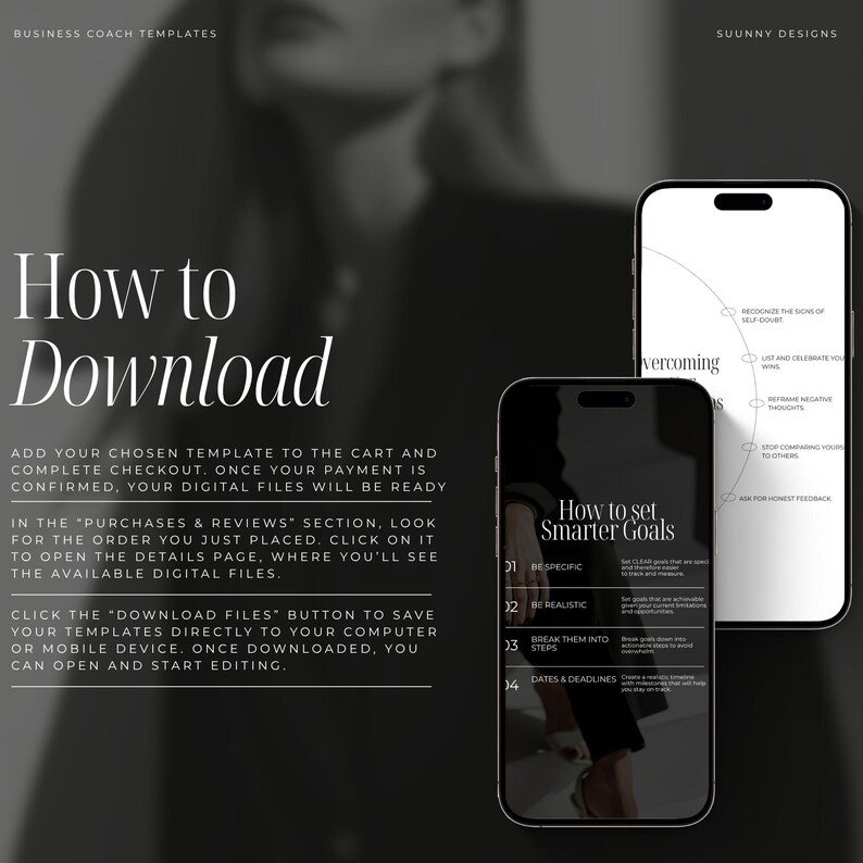 Business Coach Instagram Templates | Social Media Manager Templates ...