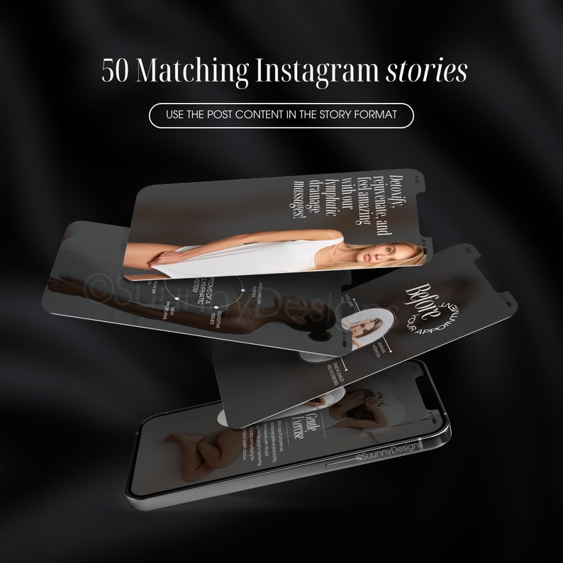 May include: A collage of smartphone screens showing images and text about lymphatic drainage massages. The text includes "Detoxify, rejuvenate, and feel amazing with our lymphatic drainage massages!" and "Before your appointment".