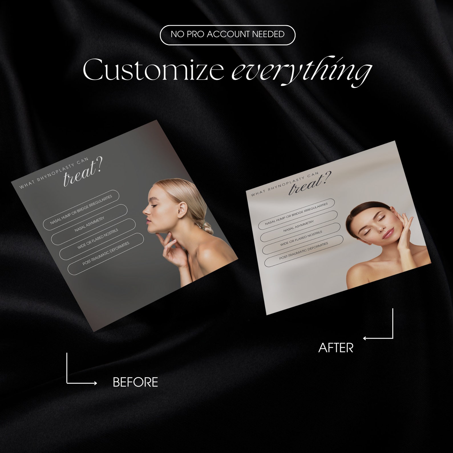 120 Plastic Surgery Instagram Templates Cosmetic Surgery Instagram