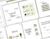 Pilates Instagram Templates  | Pilates Instructor Social Media Templates | Wellness Instagram Templates | Pilates Coach Templates Posts