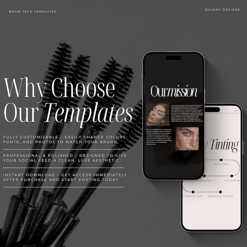 Brow Tech Instagram Templates | Brow Lamination Instagram templates | Brows Templates | Brow Artist Instagram Posts | Lash Lifting Posts image 6