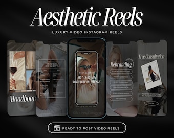 Aesthetic Instagram Video Reels | Marketing instagram reels templates | Coach Video Reels | Social media marketing reels | Engagement Reels
