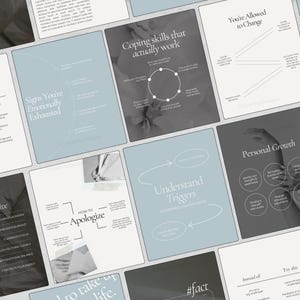 Therapist Instagram Templates | Therapy Templates | Psychologist Social media posts | Holistic Coach Posts | Counseling Templates Instagram