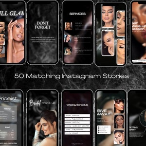 100 Makeup Artist Instagram Templates | MUA Templates | Makeup ...