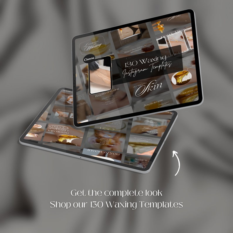 50 Waxing Quotes Instagram Templates Hair Removal Instagram Etsy