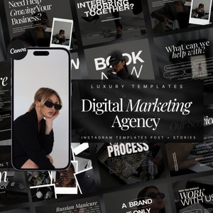 Digital Marketing Agency Templates | Social Media Coach Template | Social Media Manager Social Media Posts | Digital Marketing Post Template