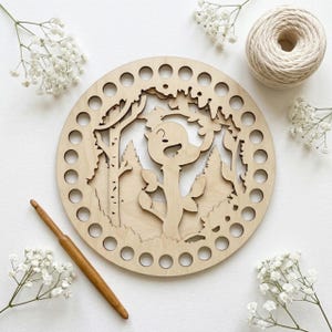 15 cm Round Openwork Laser-Cut Plywood Crochet Basket Base Double-Layer Wooden Bottom for Handmade Baskets Bags Macramé DIY Craft Projects