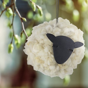 Bird Nesting Ball - Sheep Wool Fiber Material For Birdsnest Building - Bird Lovers Gift