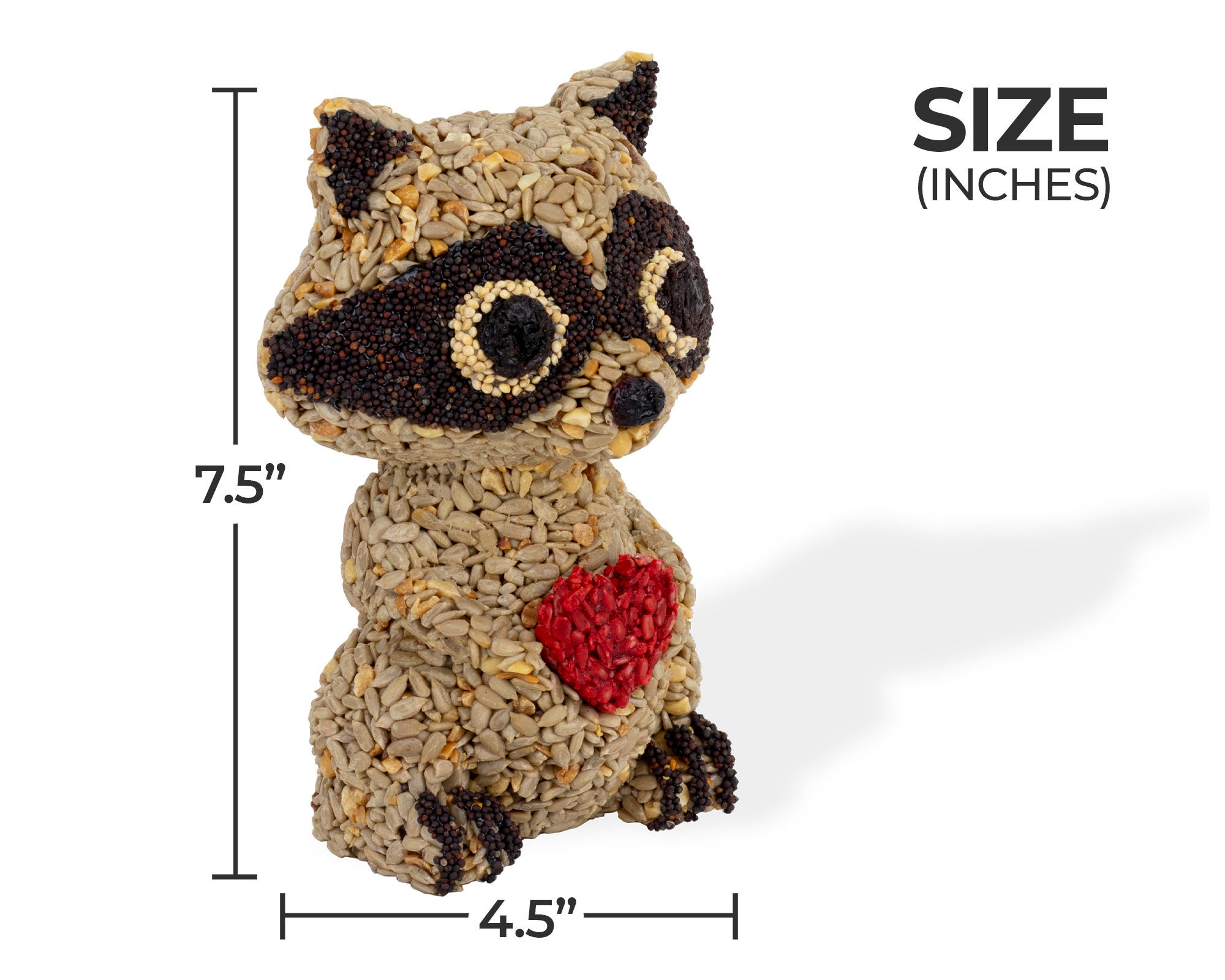 Racoon Hanging Wild Bird Seed Feeder anniversary / Birthday Etsy