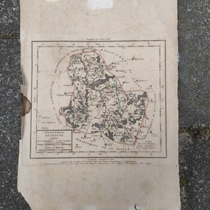 Antique French map