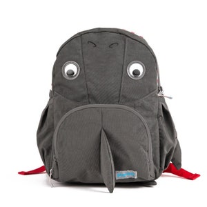 Hai Rucksack - personalisiert - Geschenk für Jungs - coole Tasche - Schulanfang - hochwertig - Kai der Hai Rucksack