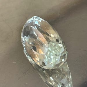 Trifankunzit 12,12 karat eller gul spodumen för smyckestillverkning, finslipad, lös sten, gul, ädelsten, 20 x 10 x 8 mm bild 5