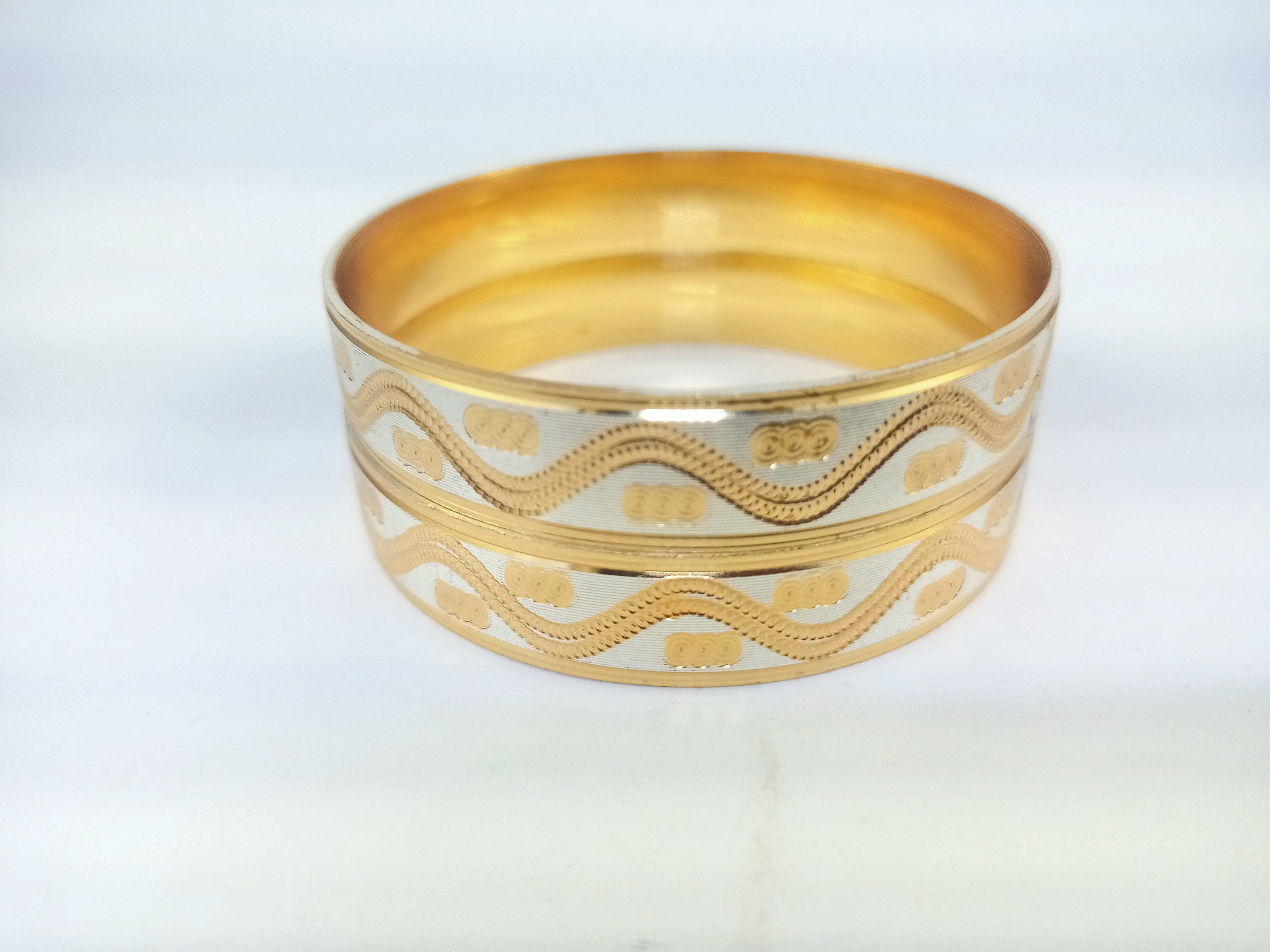 Handmade Bracelet Gold 18 k 43Gm