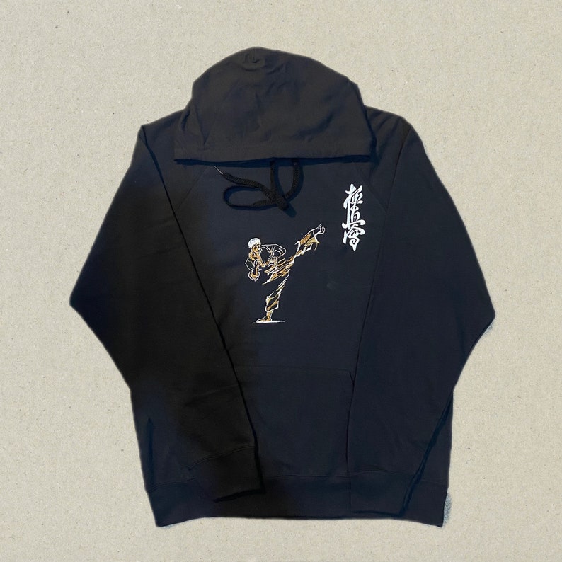 Kyokushin Fighter Sweatshirt, Kyokushin Sweatshirt, Karate Design