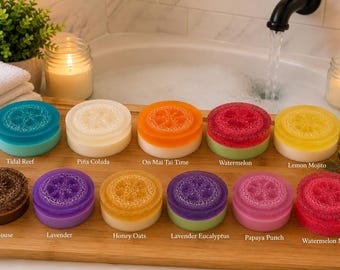 Handgemachte Peeling Luffa Seife