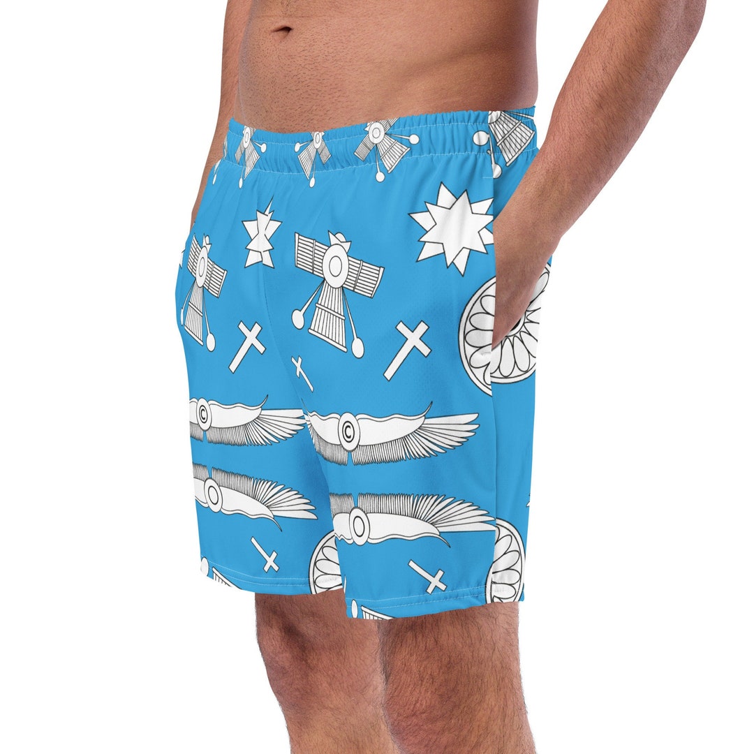 Anunnaki Spacecraft Men's Swim Trunks Etsy